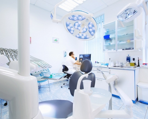 Zahnarztpraxis Wien Favoriten (Bild des Behandlungsraumes)